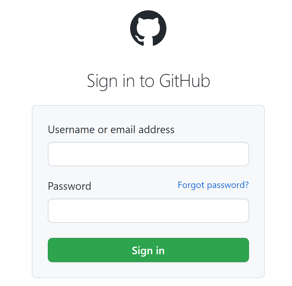 github login